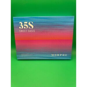 Morphe 35S Sweet Oasis Eyeshadow Palette 35 Shades Blendable Pigmented Vibrant C